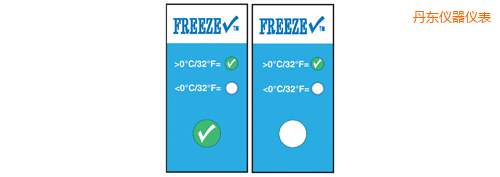 丹東溫度指示標(biāo)簽 冷凍檢查 Thermolabels